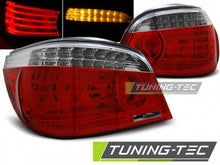 Carica l'immagine nel visualizzatore di Gallery, Fanali Posteriori LED Rossi Bianchi per BMW Serie 5 E60 07.03-07