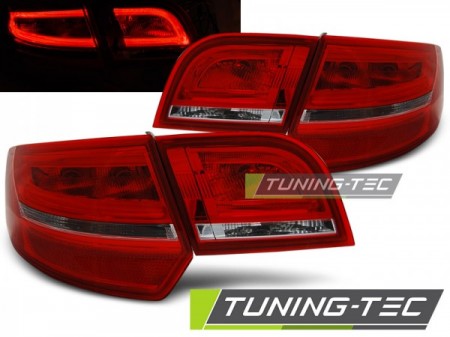 Fanali Posteriori LED Rossi Bianchi per AUDI A3 8P 04-08 SPORTBACK
