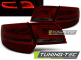 Fanali Posteriori LED Rossi SMOKE per AUDI A3 8P 04-08 SPORTBACK