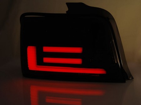 Fanali Posteriori LED BAR SMOKE per BMW Serie 3 E36 12.90-08.99 SEDAN