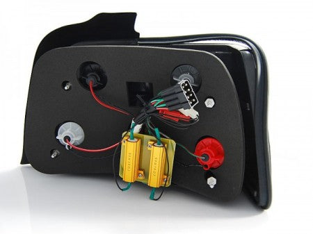 Fanali Posteriori LED BAR SMOKE per BMW Serie 3 E36 12.90-08.99 SEDAN