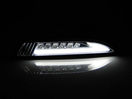 Frecce Anteriori CHROME LED per VW SCIROCCO 08-04.14