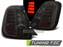 Carica l'immagine nel visualizzatore di Gallery, Fanali Posteriori per FIAT 500 07-15 SMOKE LED