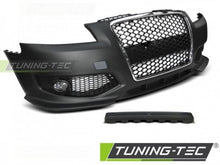 Carica l'immagine nel visualizzatore di Gallery, Paraurti Anteriore Sportivo CHROME Nero per AUDI A3 8P 06.05-04.08