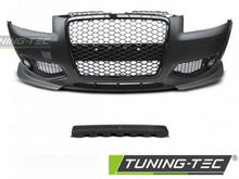 Carica l'immagine nel visualizzatore di Gallery, Paraurti Anteriore Sportivo Nero per AUDI A3 8P 06.05-04.08