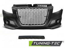 Carica l'immagine nel visualizzatore di Gallery, Paraurti Anteriore Sportivo CHROME Nero con Fori Sensori di Parcheggio per AUDI A3 8P 08-12
