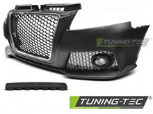 Carica l'immagine nel visualizzatore di Gallery, Paraurti Anteriore Sportivo CHROME Nero per AUDI A3 8P 08-12