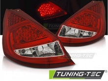 Carica l'immagine nel visualizzatore di Gallery, Fanali Posteriori per FORD FIESTA MK7 08-12 HB Rossi Bianchi LED