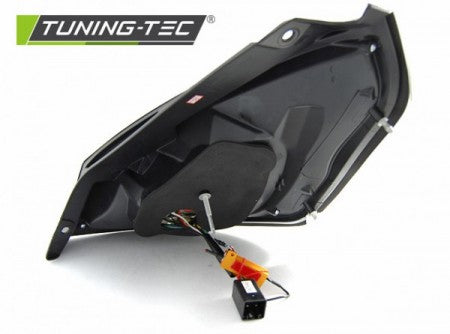 Fanali Posteriori per FORD FIESTA MK7 08-12 HB Rossi SMOKE LED BAR