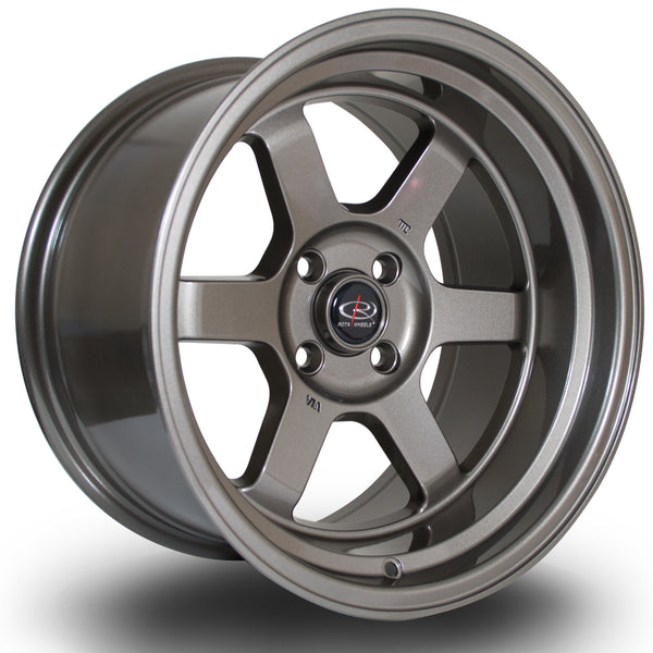 Cerchio in Lega Rota Slipstream 16x7 4x100 ET40 Flat Black