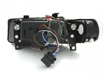 Carica l'immagine nel visualizzatore di Gallery, Fari Anteriori ANGEL EYES CCFL Neri per SEAT LEON 1M/ TOLEDO 04.99-08.04