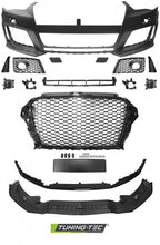 Carica l'immagine nel visualizzatore di Gallery, Paraurti Anteriore Sportivo Nero Lucido per AUDI A3 8V 12-16