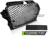 Griglia Sportiva CHROME Nera per AUDI A3 (8V) 12-16