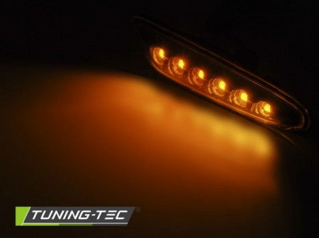 Frecce Parafanghi Neri LED per BMW Serie 3 E46 / Serie 5 E60 / Serie 1 E87 / Serie 3 E90