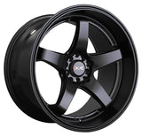 Cerchio in Lega XXR 555 18x8.5 ET25 5x100/114.3 FLAT BLACK