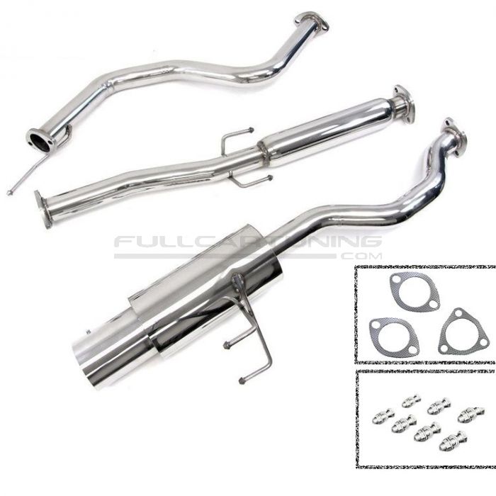 Sistema di Scarico Cat-back 61mm Acciaio Honda Civic EG