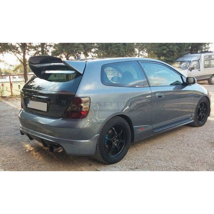 Lip Paraurti Posteriore Type R Style Vetroresina Honda Civic EP