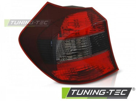 Fanali Posteriori Rossi SMOKE LEFT SIDE TYC per BMW Serie 1 E87 04-08.07