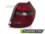 Fanali Posteriori Rossi SMOKE RIGHT SIDE TYC per BMW Serie 1 E87/E81 LCI 07-11