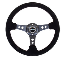 Carica l'immagine nel visualizzatore di Gallery, NRG Volante 76mm Pelle scamosciata Black