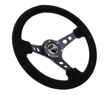 Carica l'immagine nel visualizzatore di Gallery, NRG Volante 76mm Pelle scamosciata Black