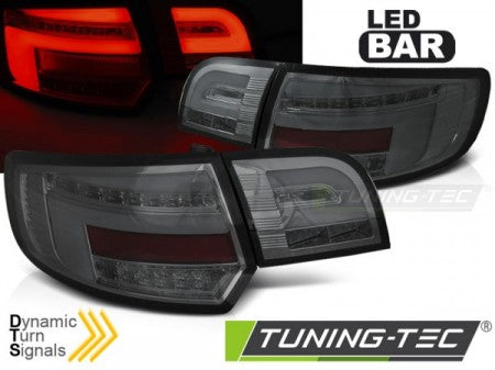 Fanali Posteriori LED BAR SMOKE sequenziali per AUDI A3 8P 5D 08-12