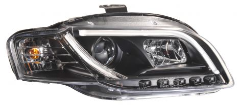 Audi A3 8P 03-08 Fari Anteriori Neri