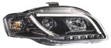 Audi A3 8P 03-08 Fari Anteriori Neri