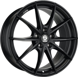 Cerchio in lega SPARCO TROFEO 5 18x8 ET38 5x110 MATT BLACK CERTIFICATO NAD