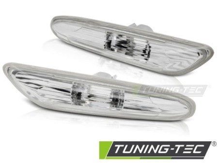Frecce Parafanghi Bianchi per BMW Serie 1 E81 82 87 88 / Serie 3 E90 91 92 93 / X1 09-12