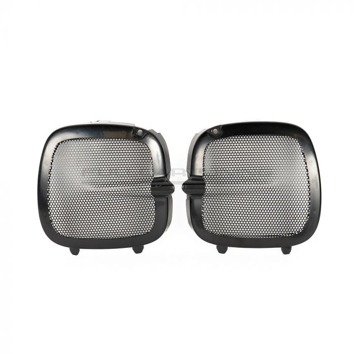 Fari Fendinebbia Covers STI Style Nero in Plastica ABS Subaru Impreza GF GC Facelift