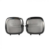 Fari Fendinebbia Covers STI Style Nero in Plastica ABS Subaru Impreza GF GC Facelift