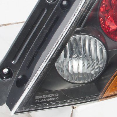 Mitsubishi EVO 7/8/9 Interno Nero EVO 9 Look Fanali Posteriori