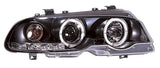 BMW Serie 3 E46 2D 99-02 Fari Anteriori Neri (Elettrici)
