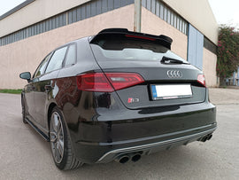 Estensione Spoiler Audi S3 / A3 S-Line 8V / 8V FL Hatchback / Sportback