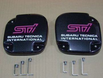 Copri fendinebbia Subaru Impreza Effetto carbonio 92-98