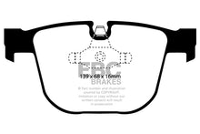 Load image into Gallery viewer, Pastiglie Freni EBC Ultimax Posteriore BMW Serie 5 (E60) 535 3.0 TD Cv  dal 2004 al 2010 Pinza ATE Diametro disco 345mm