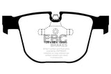Pastiglie Freni EBC Ultimax Posteriore BMW Serie 5 (E60) 535 3.0 TD Cv  dal 2004 al 2010 Pinza ATE Diametro disco 345mm
