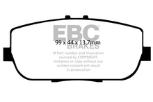 Carica l'immagine nel visualizzatore di Gallery, Pastiglie Freni EBC Ultimax Posteriore MAZDA MX5 (Mk3) NC 1.8 Cv  dal 2005 al 2015 Pinza Sumitomo Diametro disco 280mm