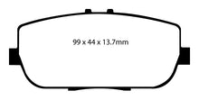 Carica l'immagine nel visualizzatore di Gallery, Pastiglie Freni Sportive EBC Verdi Posteriore MAZDA MX5 (Mk3) NC 1.8 Cv  dal 2005 al 2015 Pinza Sumitomo Diametro disco 280mm