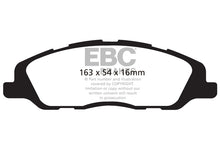 Carica l'immagine nel visualizzatore di Gallery, Pastiglie Freni EBC Rosse Anteriore FORD Mustang (5th Generation) 3.7 Cv  dal 2013 al 2014 Pinza  Diametro disco 336mm