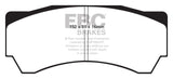 Pastiglie Freni Sportive EBC Gialle Anteriore MITSUBISHI Lancer Evo 8 FQ-400 2.0 Turbo Cv 400 dal 2004 al 2005 Pinza Alcon Diametro disco 343mm