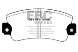 Pastiglie Freni EBC Ultimax Anteriore LANCIA Y10 1.0 Cv  dal 1985 al 1989 Pinza Bendix Diametro disco 228mm