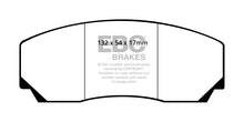 Carica l'immagine nel visualizzatore di Gallery, Pastiglie Freni EBC Blu Anteriore LOTUS Carlton 3.6 Twin Turbo Cv 377 dal 1990 al 1994 Pinza AP Diametro disco 328mm