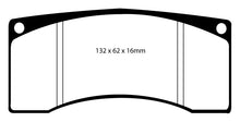 Carica l'immagine nel visualizzatore di Gallery, Pastiglie Freni EBC Blu Anteriore MITSUBISHI Lancer Evo 8 FQ-400 2.0 Turbo Cv 400 dal 2004 al 2005 Pinza Alcon Diametro disco 343mm