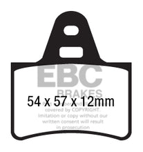 Carica l'immagine nel visualizzatore di Gallery, Pastiglie Freni EBC Ultimax Posteriore CITROEN Axel 0.7 Cv  dal 1984 al 1990 Pinza  Diametro disco 0mm