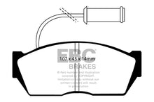 Carica l'immagine nel visualizzatore di Gallery, Pastiglie Freni EBC Ultimax Anteriore HONDA Ballade 1.5 Cv  dal 1984 al 1989 Pinza Akebono Diametro disco 231mm