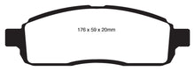 Carica l'immagine nel visualizzatore di Gallery, Pastiglie Freni EBC Extra-Duty Verdi Serie 6000 Anteriore FORD F-150  Cv  dal 2009 al 2022 Pinza  Diametro disco 330mm
