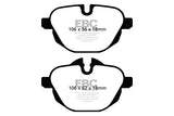 Pastiglie Freni EBC Extra-Duty Verdi Serie 6000 Posteriore BMW X3 (F25) 2.0 TD (18d) Cv 150 dal 2012 al 2017 Pinza TRW Diametro disco 330mm