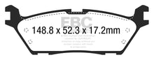 Carica l'immagine nel visualizzatore di Gallery, Pastiglie Freni EBC Extra-Duty Verdi Serie 6000 Posteriore FORD Expedition 3.5 Twin Turbo Cv  dal 2018 al 2022 Pinza  Diametro disco 336mm